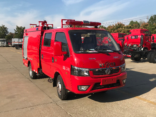 東風(fēng)途逸雙排消防車（藍(lán)牌）